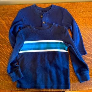 Two blue sweater bundle